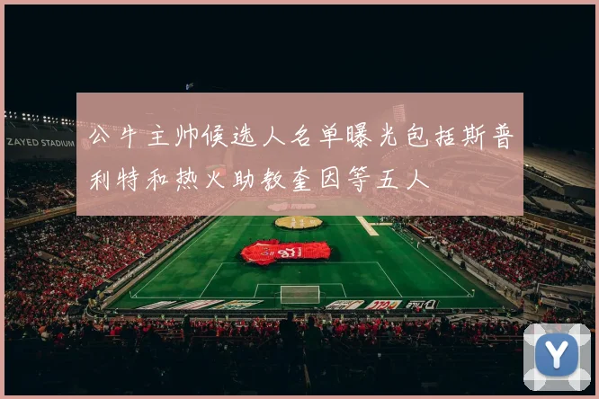 公牛主帅候选人名单曝光包括斯普利特和热火助教奎因等五人